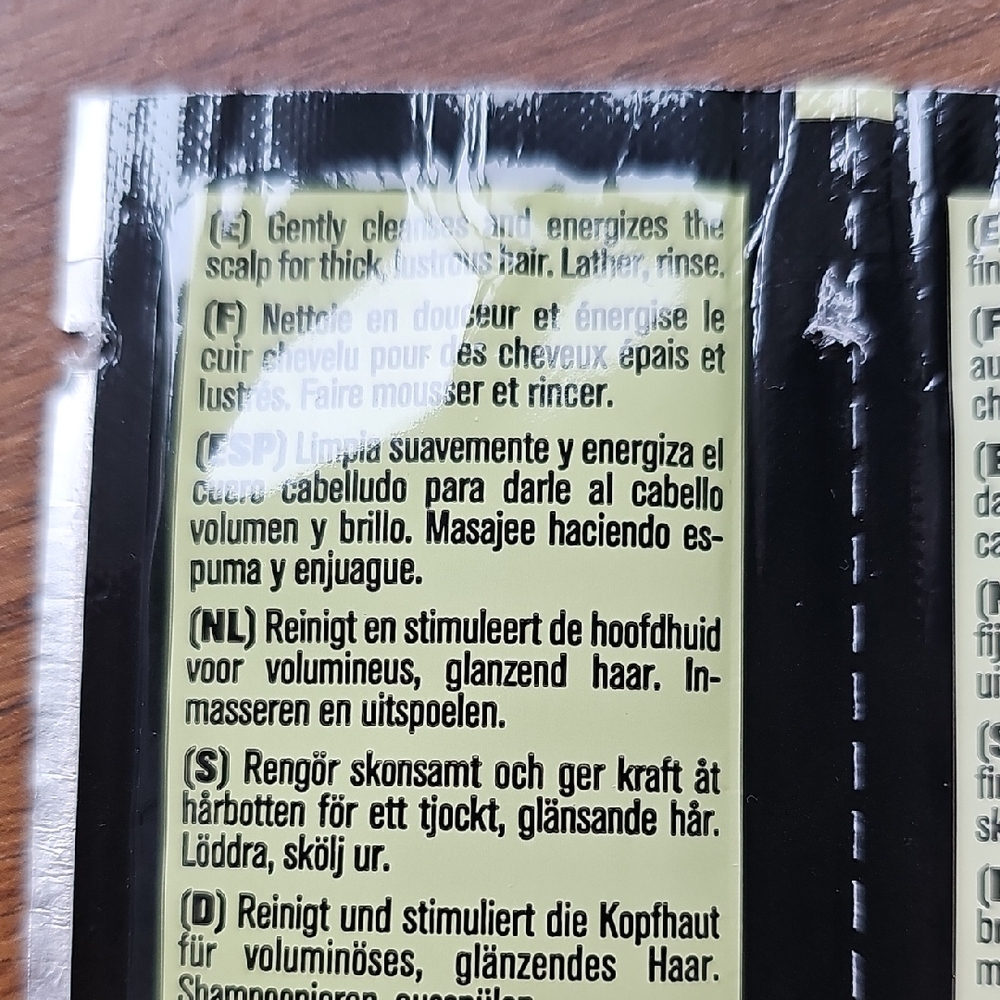 New Joico Re:nu Age Defy Hair Treatment Packets Pre-Shampoo & Shampoo X 5 Each - Picture 5 of 8
